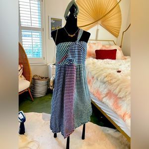 Anthropologie One-Shoulder Dress. Size 14